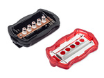 Galinis dviračių žibintas galinis 5 led