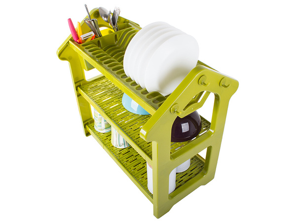 Lave-vaisselle sèche-linge égouttoir de cuisine 3 niveaux