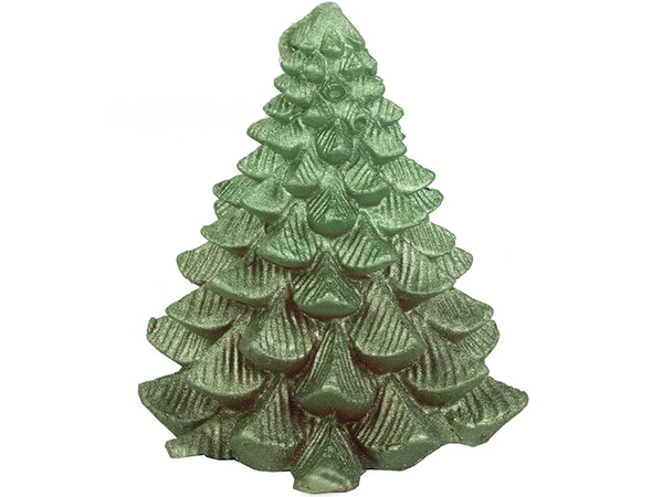 Vela arbol de navidad vela caja de navidad decorativa