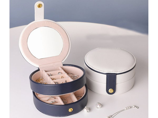 Casket jewellery organiser tray trunk