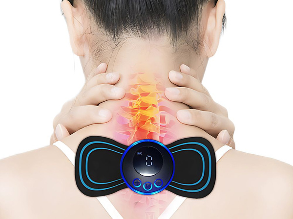 Electrostimulator pentru mușchii gâtului abdominal mini ems masager 19 nivele