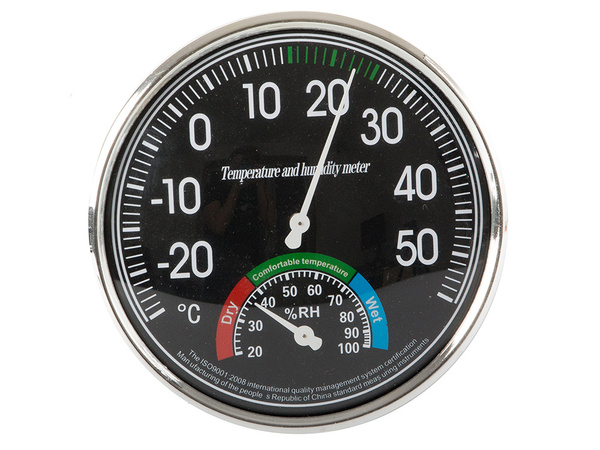 Sobni vlažnostni termometer analogni higrometer