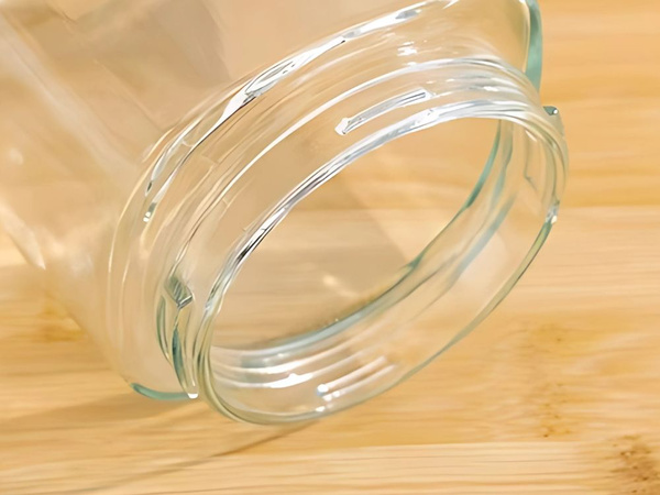 Kuhinjski posodica za začimbe z ročajem iz stekla 300 ml kozarec + žlička