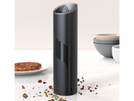 Gravity electric pepper mill for salt
