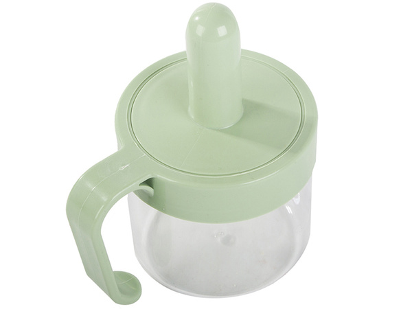 Récipient à épices pour la cuisine avec cuillère à soupe gobelet avec fermeture d'oreille
