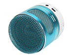 Bluetooth mini belaidis mp3 radijas fm usb microsd jungtis