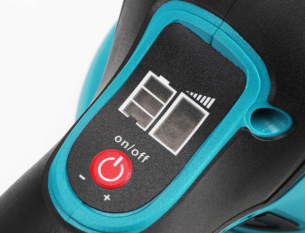 Akumulatorski polirnik za avtomobile z regulacijo hitrosti + komplet gobic 380w