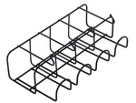 Metal holder stand for 4 umbrellas with 4 hooks metal organiser