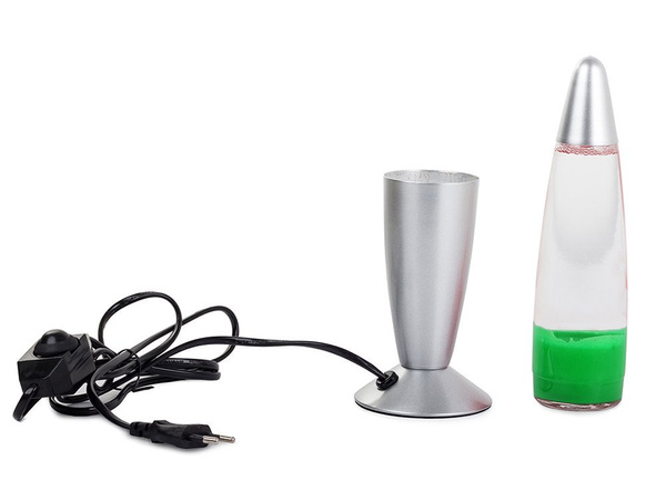 Éjszakai fény víz lámpa viasz láva láva lávával