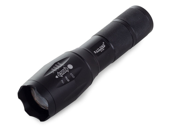 Тактический светодиодный фонарь bailong cree zoom xm-l3-u3