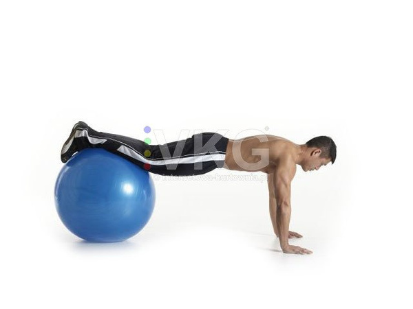 Gymnastikball fitness 65 reha-pumpen