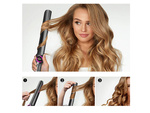 Hair straightener ceramic curling iron 2in1 lcd