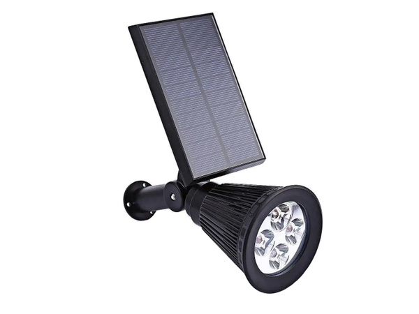 SOLAR-GARTENLAMPE STECKLAMPE 4 LED 3 MODI Dämmerungssensor