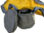 Coș de jucărie blocuri cu sac organizator mat coș de jucărie cu capac mânere