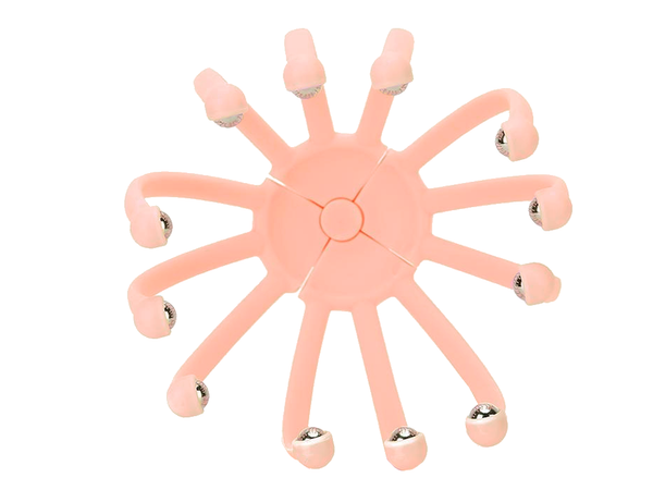 Sproščujoč ročni masažni pripomoček za lasišče za masažo glave