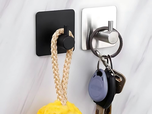 Cârlige de baie autoadezive 4pcs fără găurire