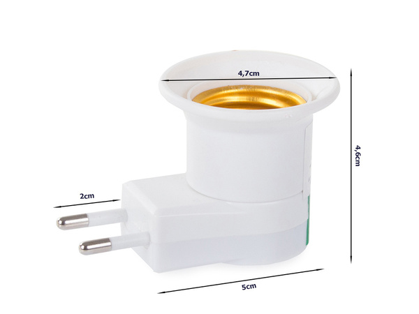 Adaptateur ampoule adaptateur interrupteur 230v e27