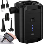 ELECTRIC BATTERY-POWERED PUMP FOR POOL MATTRESSES 3 TIPS LED CAMPING LIGHT