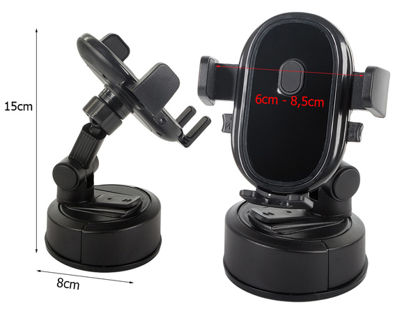 Support de téléphone pour voiture pare-brise tableau de bord voiture cockpit support solide