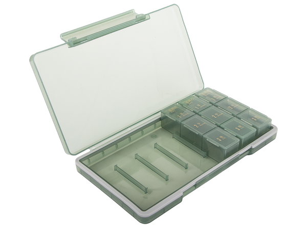 Medicine container tablets box time of day medication cassette weekly