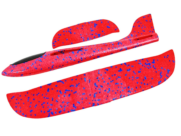 Polystyrene aeroplane glider styrofoam dart throwing model aeroplane
