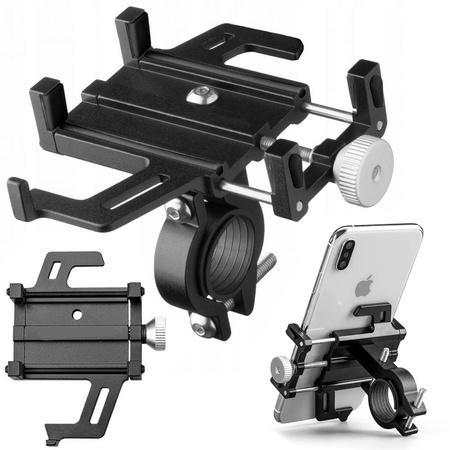 Support vélo robuste pour téléphone pince pour téléphone prise en main sûre