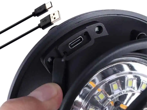 Napelemes kemping lámpa led kerti lámpa usb szürkület mozgásérzékelő