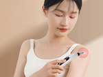 Acupuncture massager pen electrostimulator 5 tips lcd set