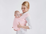 Baby sling baby carrier breathable fabric knotted