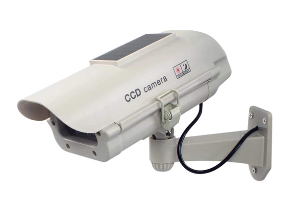 Dummy camera solar flashing led camera