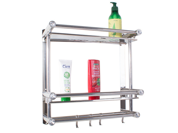 Bathroom shelf hanging organiser for shower 2