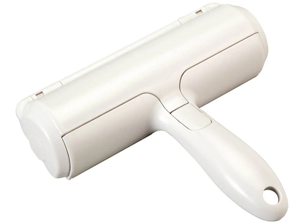 Brush roller roller for cleaning off dog hair