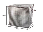 Conteneur de penderie organisateur de tissu linge vêtements pliage 100l