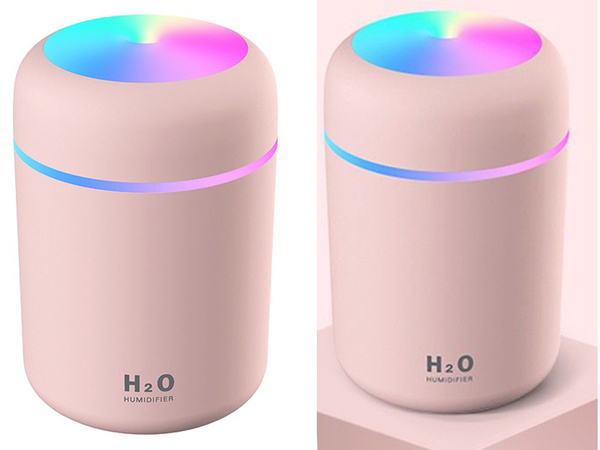 Mini mitrinātājs gaisa difuzors aromterapijas migla usb rgb