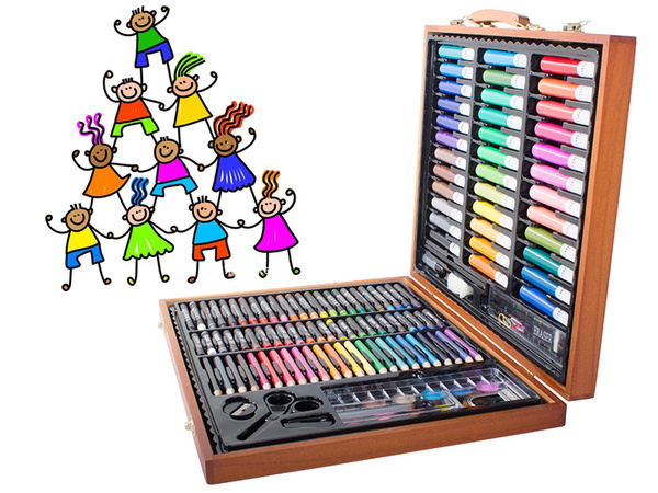 Artist's set for painting in case 150 pcs