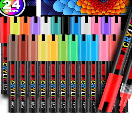 MARKERIŲ RINKINYS 24 VNT. (40)