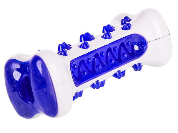 Suņu košļājamā zobu tīrīšanas zobu rotaļlieta suņu našķiem