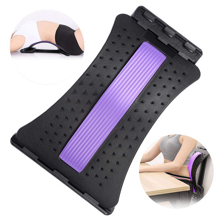 Back stretching device back massage magic back support