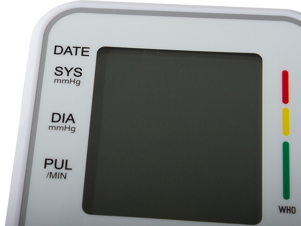 Electronic upper arm blood pressure monitor lcd case