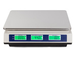 Calculo electronico almacenes pesos lcd 40kg