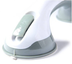 Bathroom suction cup holder handrail