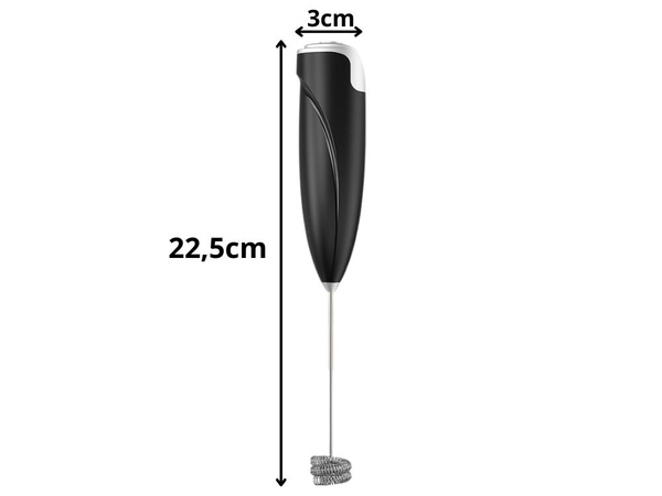 Dispozitiv electric pentru spumarea laptelui și a cafelei mini mixer manual bateză de bucătărie