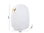 Led pinguin rgb fernbedienung usb nachtlicht für kinder