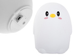Vedl tučňák rgb dálkové ovládání usb noční světlo pro děti