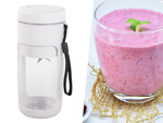 Blender portabil USB fără fir pentru smoothie, tocător de gheață, curea