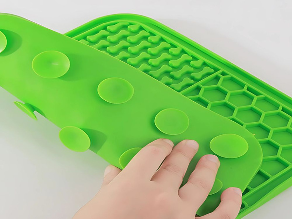 Silicone antirrestructive dog/cat eating mat 20cm