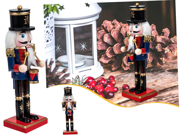 Nussknacker holzsoldat dekorative weihnachts-figur geschenk