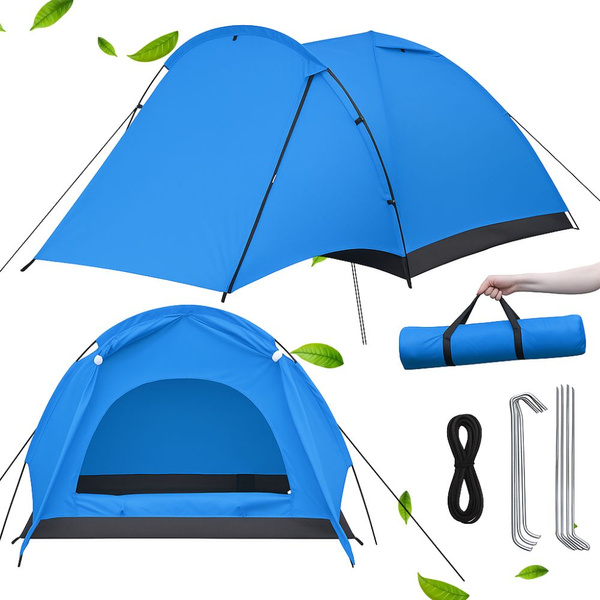 Outdoor camping zelt moskitonetz 2 personen vestibül