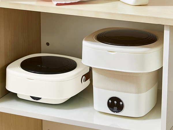 Mini lave-linge portable petit lave-linge de voyage pliant pour vêtements et linge 11l