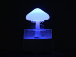 Humidifier air diffuser aromatherapy led light rgb remote control usb
